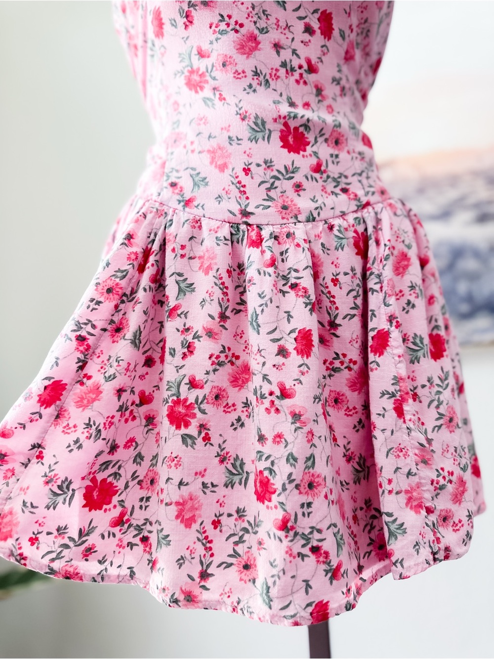 Rose Garden Wanderings & Meadow Daydreams Hollister Cottagecore Romance dress - Picture 7 of 7